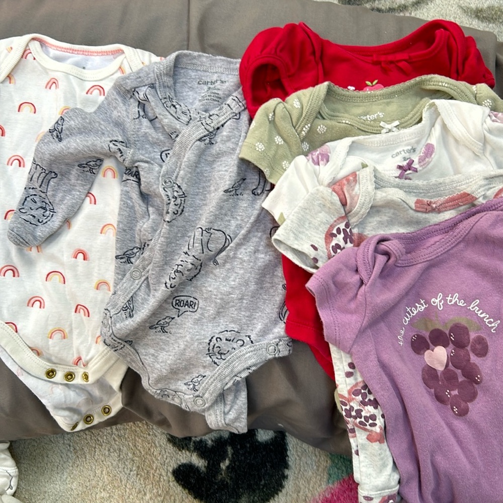 Assorted body suits
